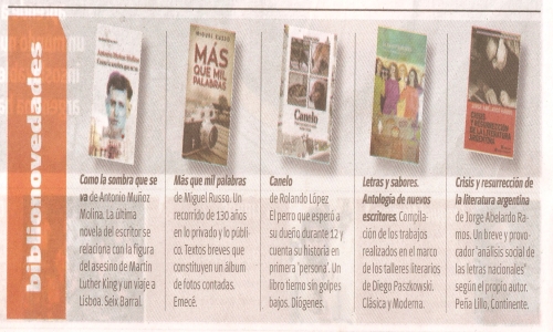 (15/02/2015) Crisis y resurreccin de la literatura argentina en Tiempo Argentino