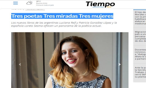 (04/11/2018) Tres poetas Tres miradas Tres mujeres