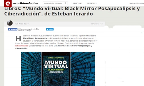 (06/03/2019) Mundo Virtual en el portal Escribiendocine