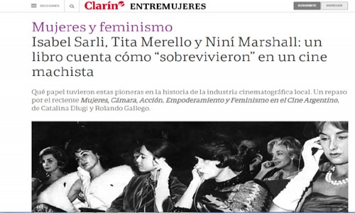 (04/07/2019) Isabel Sarli, Tita Merello y Nin Marshall: un libro cuenta cmo 