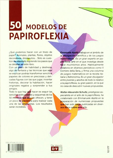 50 MODELOS DE PAPIROFLEXIA