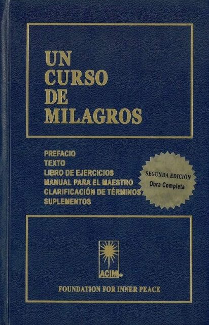 UN CURSO DE MILAGROS C/ SUPLEMENTOS