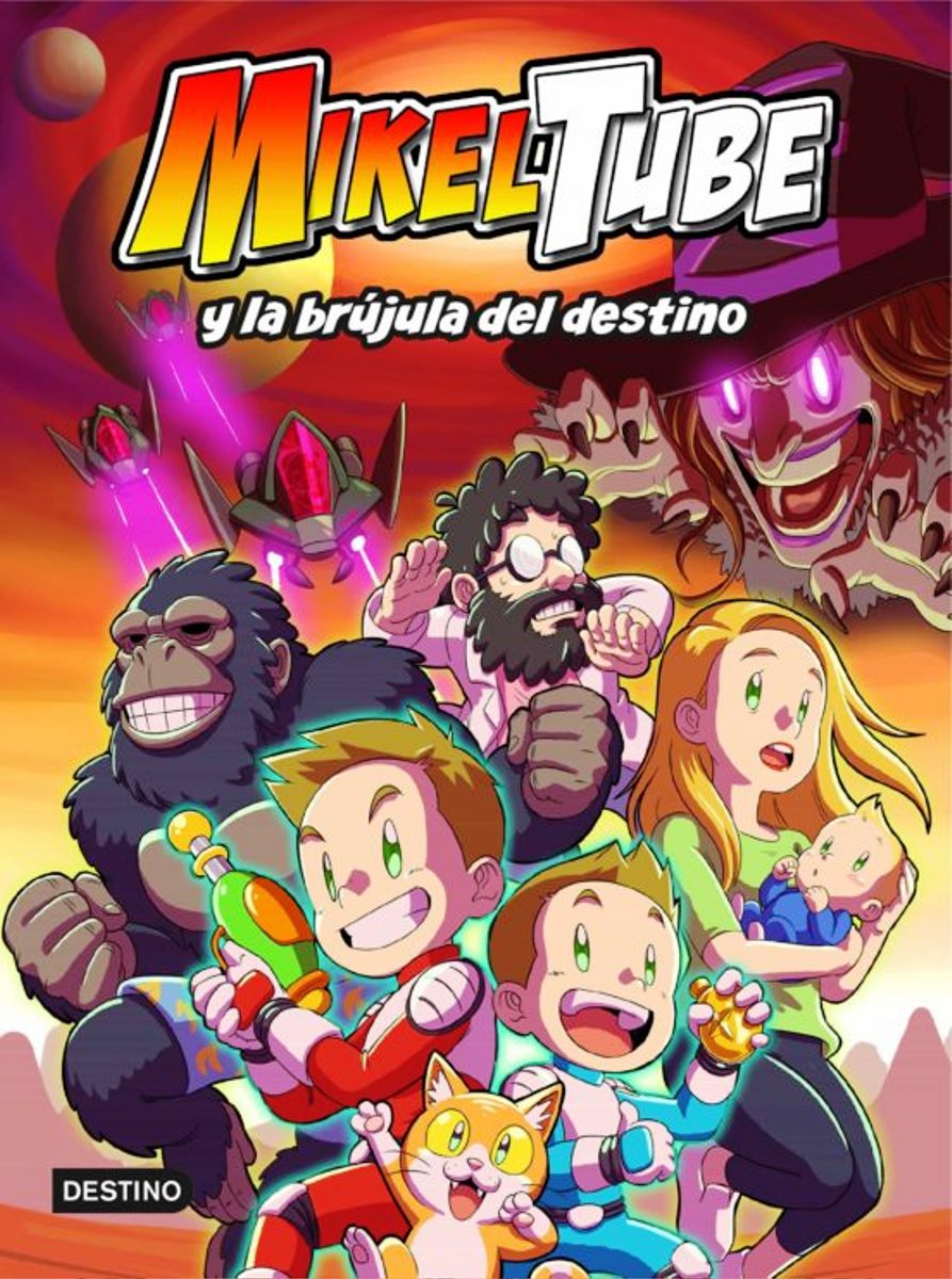 MIKELTUBE 1 Y LA BRUJULA DEL DESTINO - TAPA DURA