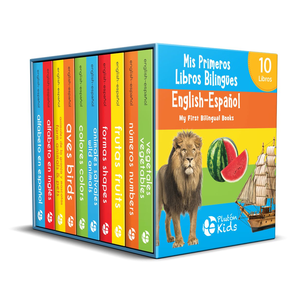PACK : MIS PRIMEROS LIBROS BILINGUES ENGLISH - ESPAOL