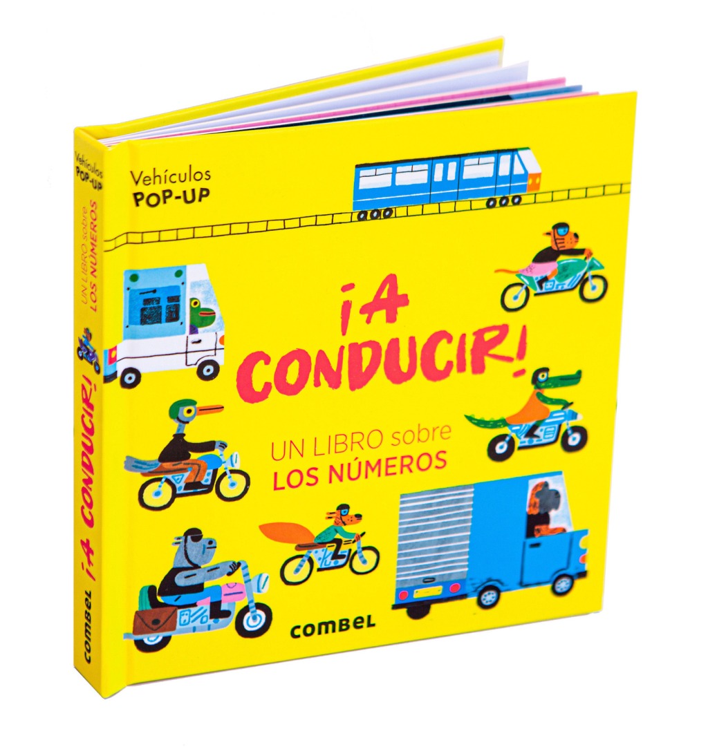 A CONDUCIR ! UN LIBRO SOBRE LOS NUMEROS - VEHICULOS POP-UP