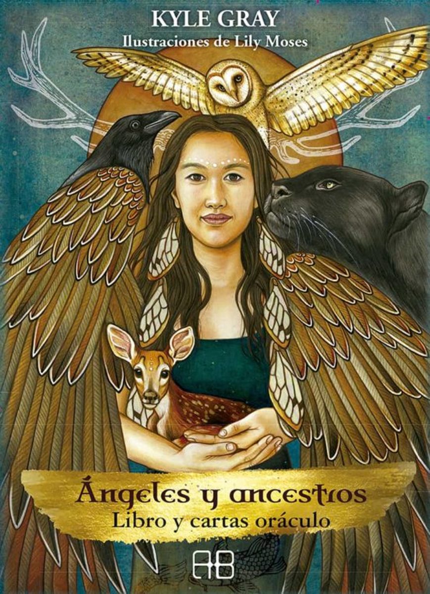 ANGELES Y ANCESTROS . LIBRO Y CARTAS ORACULO