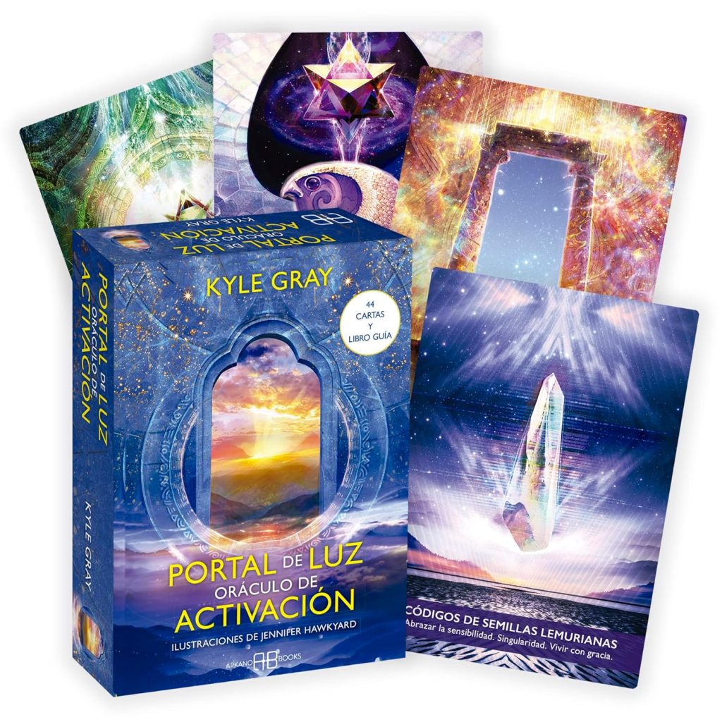 PORTAL DE LUZ : ORACULO DE ACTIVACION .LIBRO GUIA + 44 CARTAS