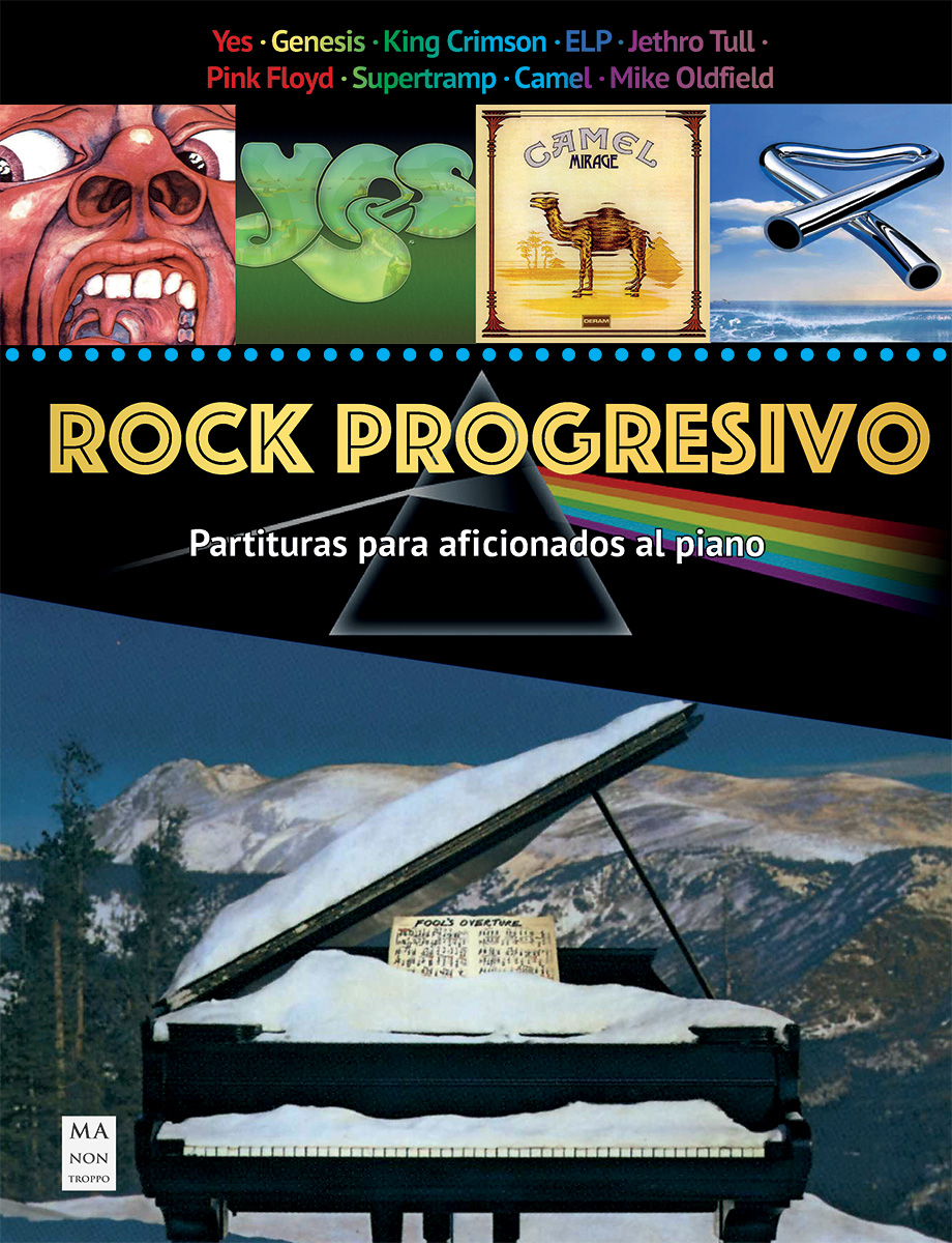 ROCK PROGRESIVO . PARTITURAS PARA AFICIONADOS AL PIANO