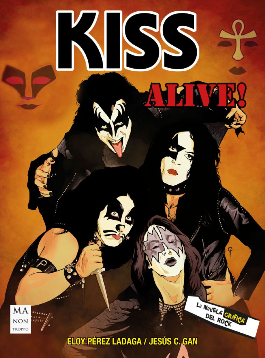 KISS ALIVE ! LA NOVELA GRAFICA DEL ROCK