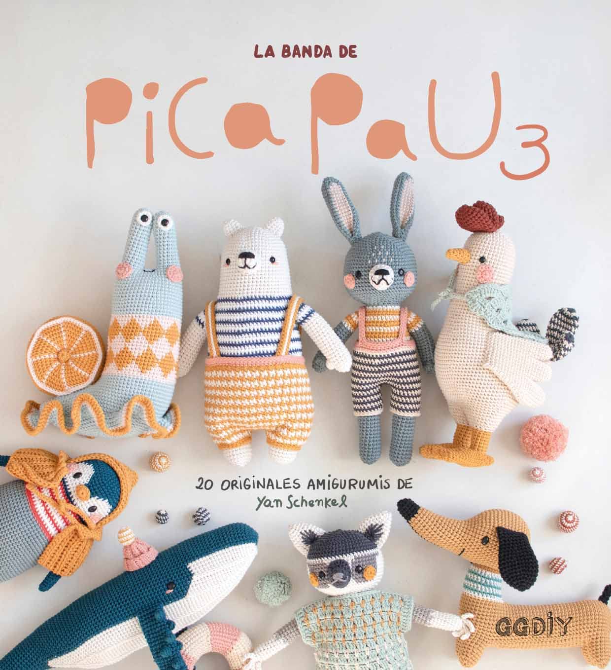 LA BANDA DE PICA PAU 3 - 20 ORIGINALES AMIGURUMIS