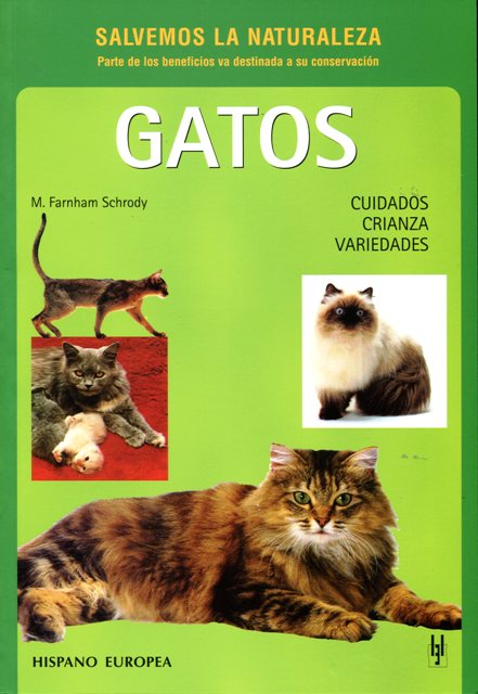 GATOS . CUIDADOS CRIANZA VARIEDADES . (SALVEMOS LA NATURALEZA)