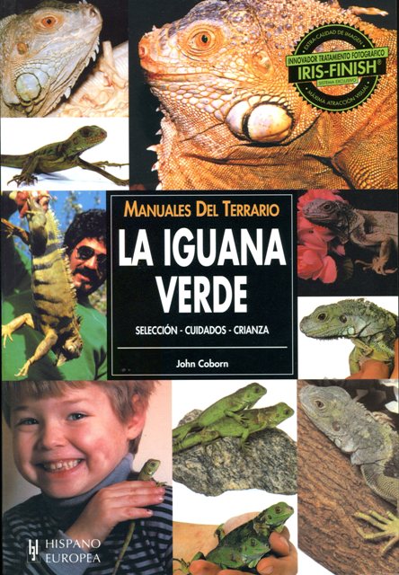 LA IGUANA VERDE . SELECCION CUIDADOS CRIANZA 