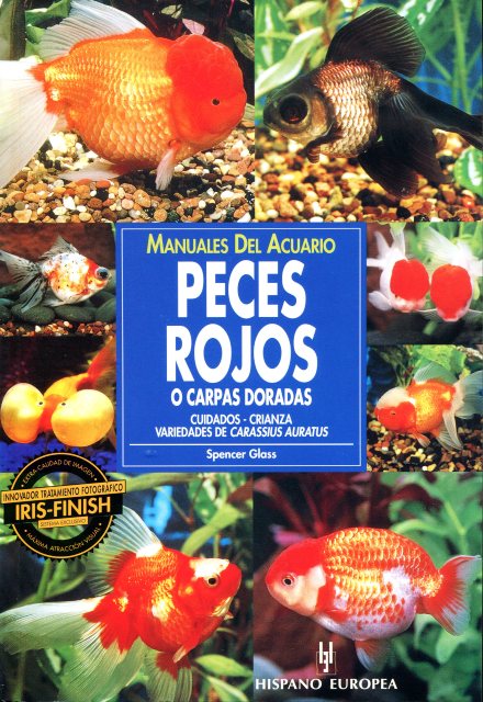 PECES ROJOS O CARPAS DORADAS , MANUALES DEL ACUARIO