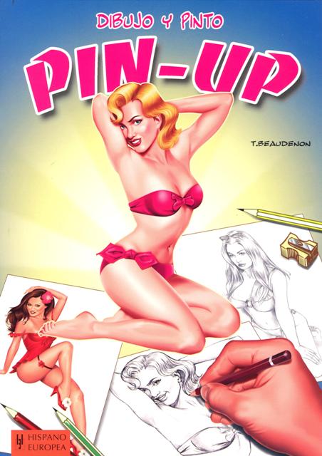 PIN - UP . DIBUJO Y PINTO