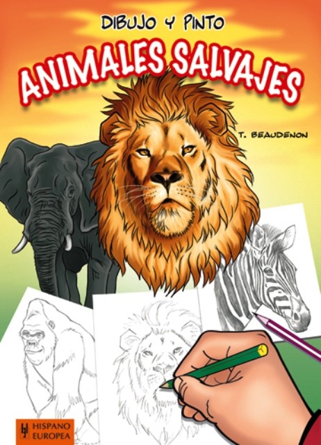 ANIMALES SALVAJES . DIBUJO Y PINTO