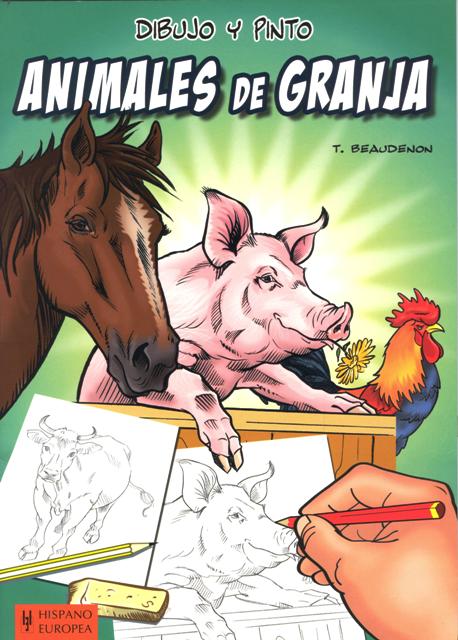 ANIMALES DE GRANJA . DIBUJO Y PINTO