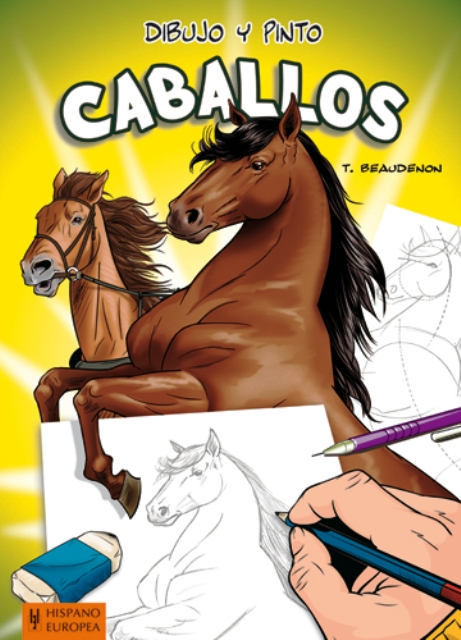 CABALLOS . DIBUJO Y PINTO