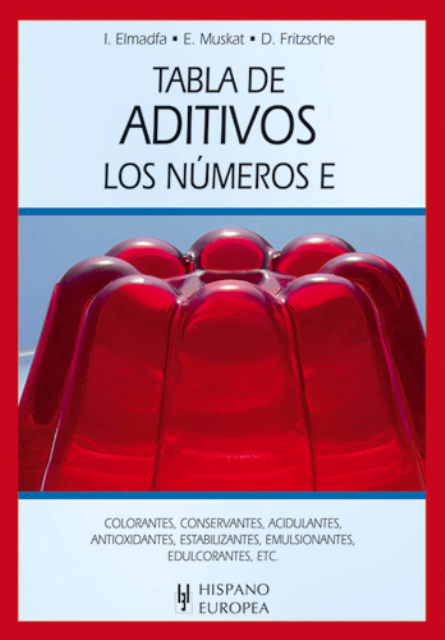 TABLA DE ADITIVOS . LOS NUMEROS E