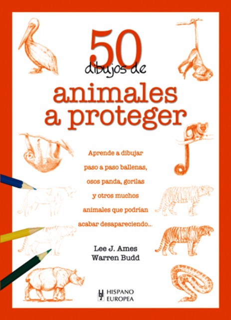 ANIMALES A PROTEGER 50 DIBUJOS DE