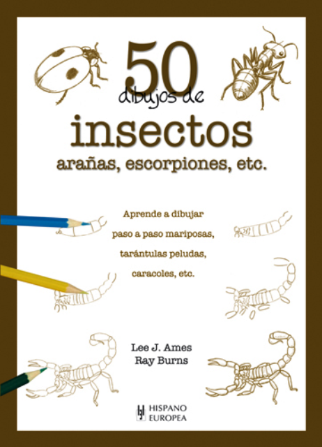 INSECTOS , ARAAS , ESCORPIONES , ETC. 50 DIBUJOS DE