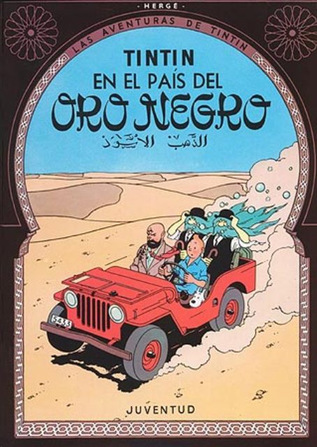 TINTIN EN EL PAIS DEL ORO NEGRO (TD)