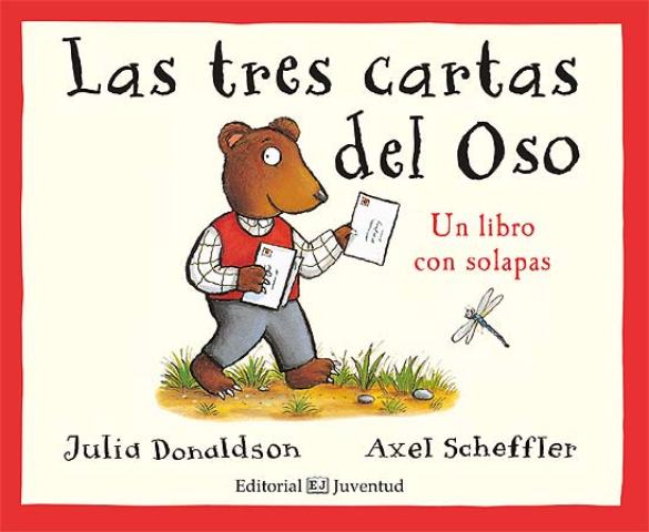 LAS TRES CARTAS DEL OSO - LIBRO CON SOLAPAS 