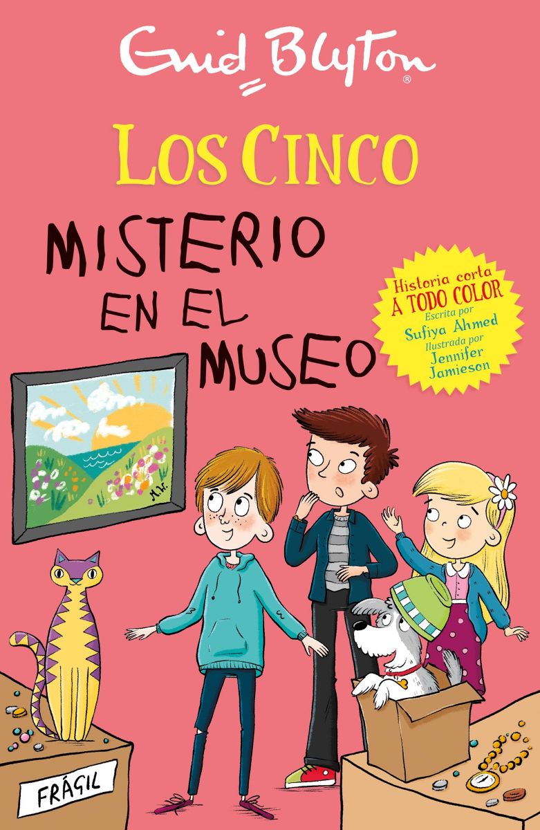 MISTERIO EN EL MUSEO . LOS CINCO (RUST.)