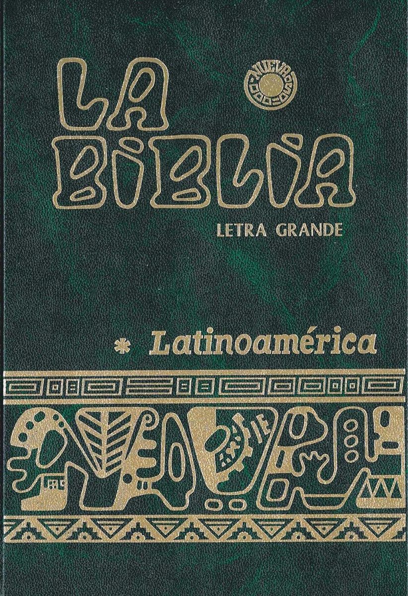 LA BIBLIA LATINOAMERICANA (LETRA GRANDE - TAPA DURA - COLOR )