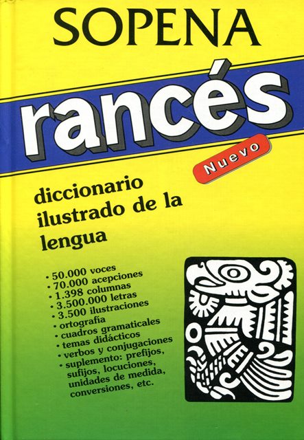 RANCES NUEVO DICCIONARIO ILUSTRADO DE LA LENGUA