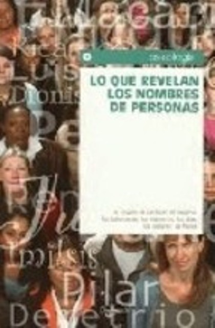 LO QUE REVELAN LOS NOMBRES DE PERSONAS