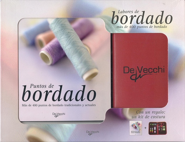 LABORES DE BORDADO C/REGALO KIT DE COSTURA