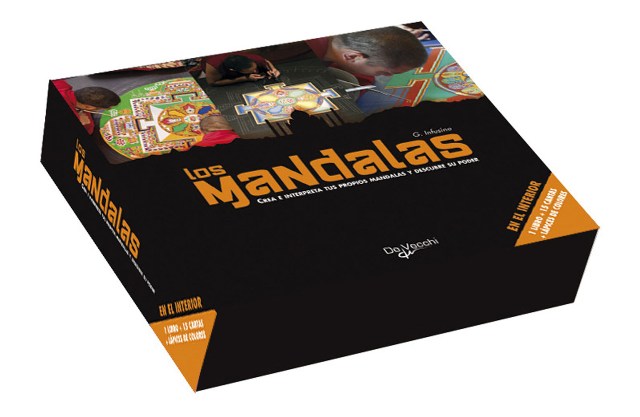 LOS MANDALAS (LIBRO+CARTAS+LAPICES COLORES) 