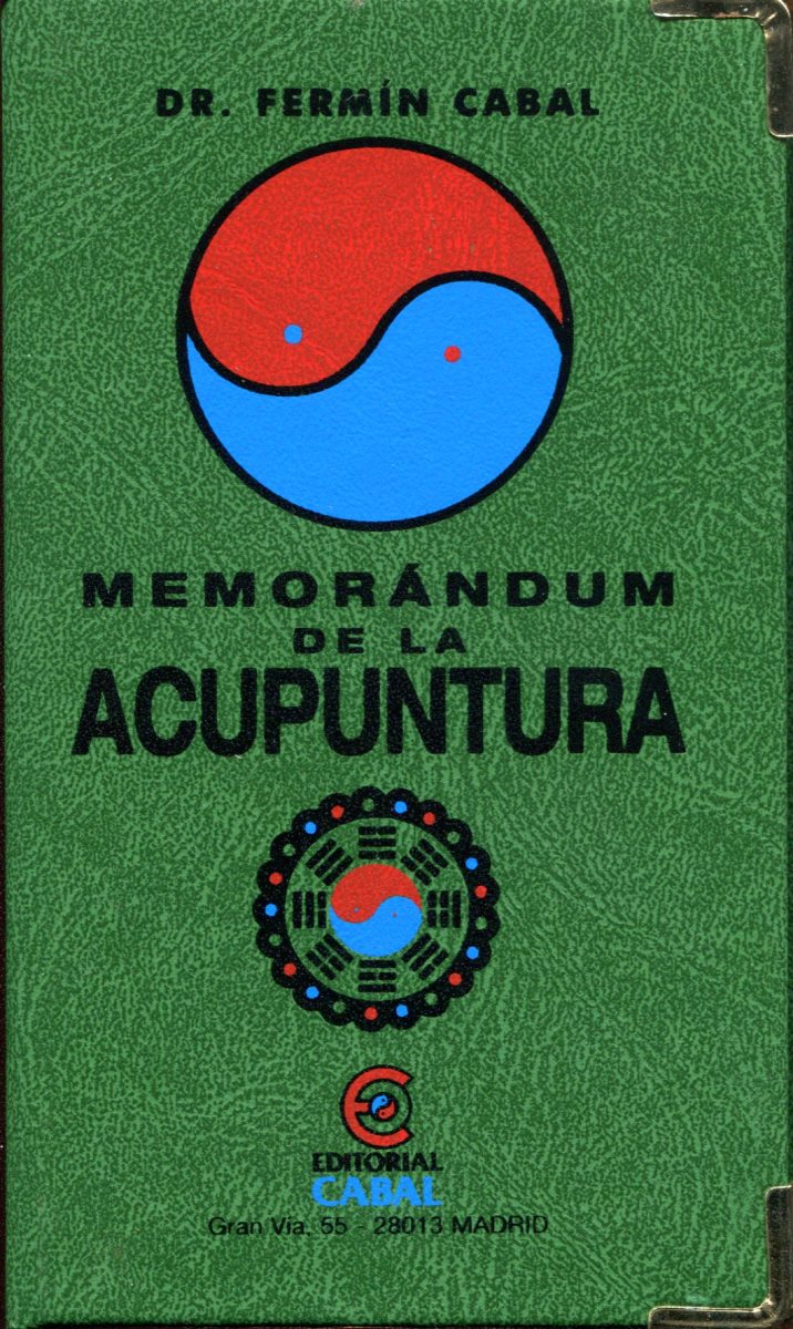 MEMORANDUM DE LA ACUPUNTURA