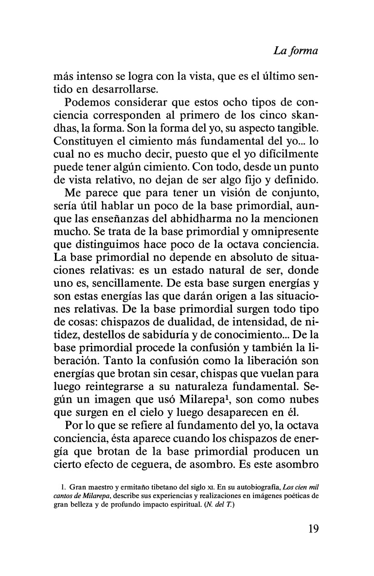 PSICOLOGIA BUDISTA - REFLEXIONES SOBRE EL ABHIDHARMA