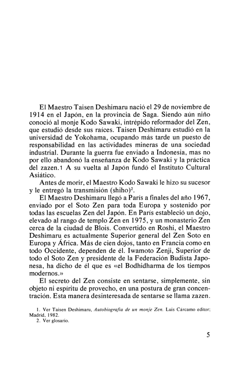 PREGUNTAS A UN MAESTRO ZEN (ED.ARG.)