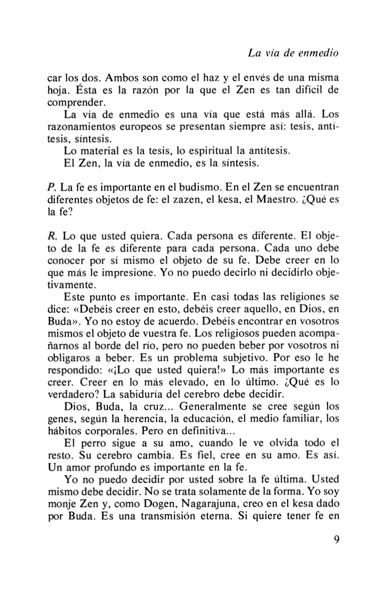 PREGUNTAS A UN MAESTRO ZEN (ED.ARG.)