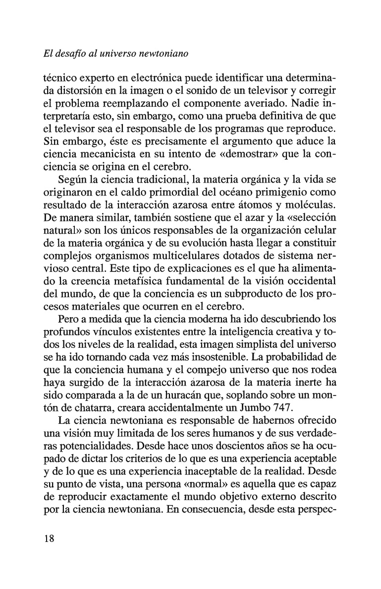 LA MENTE HOLOTROPICA . LOS NIVELES DE LA CONCIENCIA HUMANA 