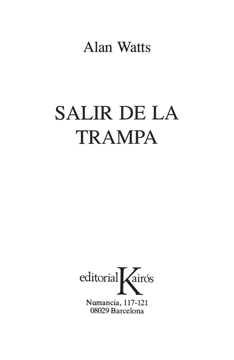 SALIR DE LA TRAMPA