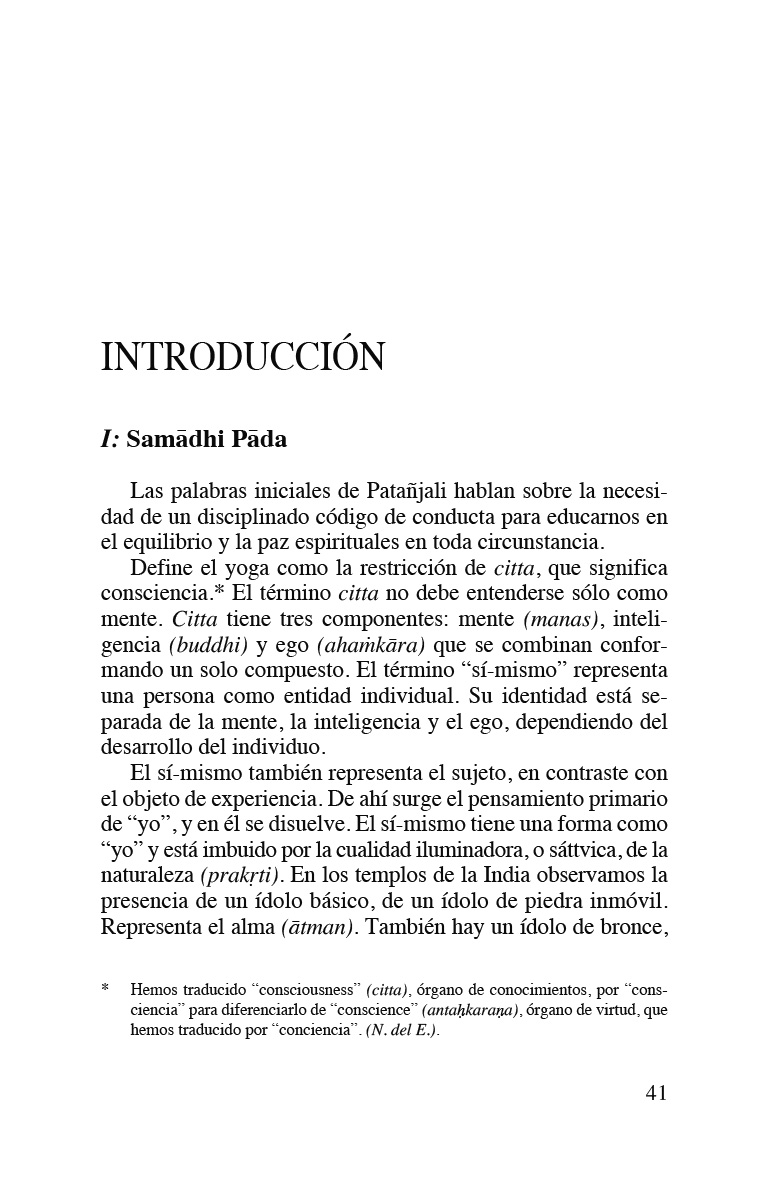 LUZ SOBRE LOS YOGA SUTRAS DE PATANJALI (ED.ARG.)