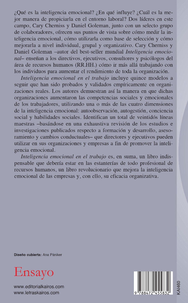 INTELIGENCIA EMOCIONAL EN EL TRABAJO