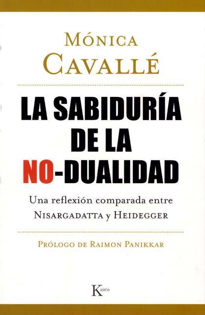 SABIDURIA DE LA NO - DUALIDAD