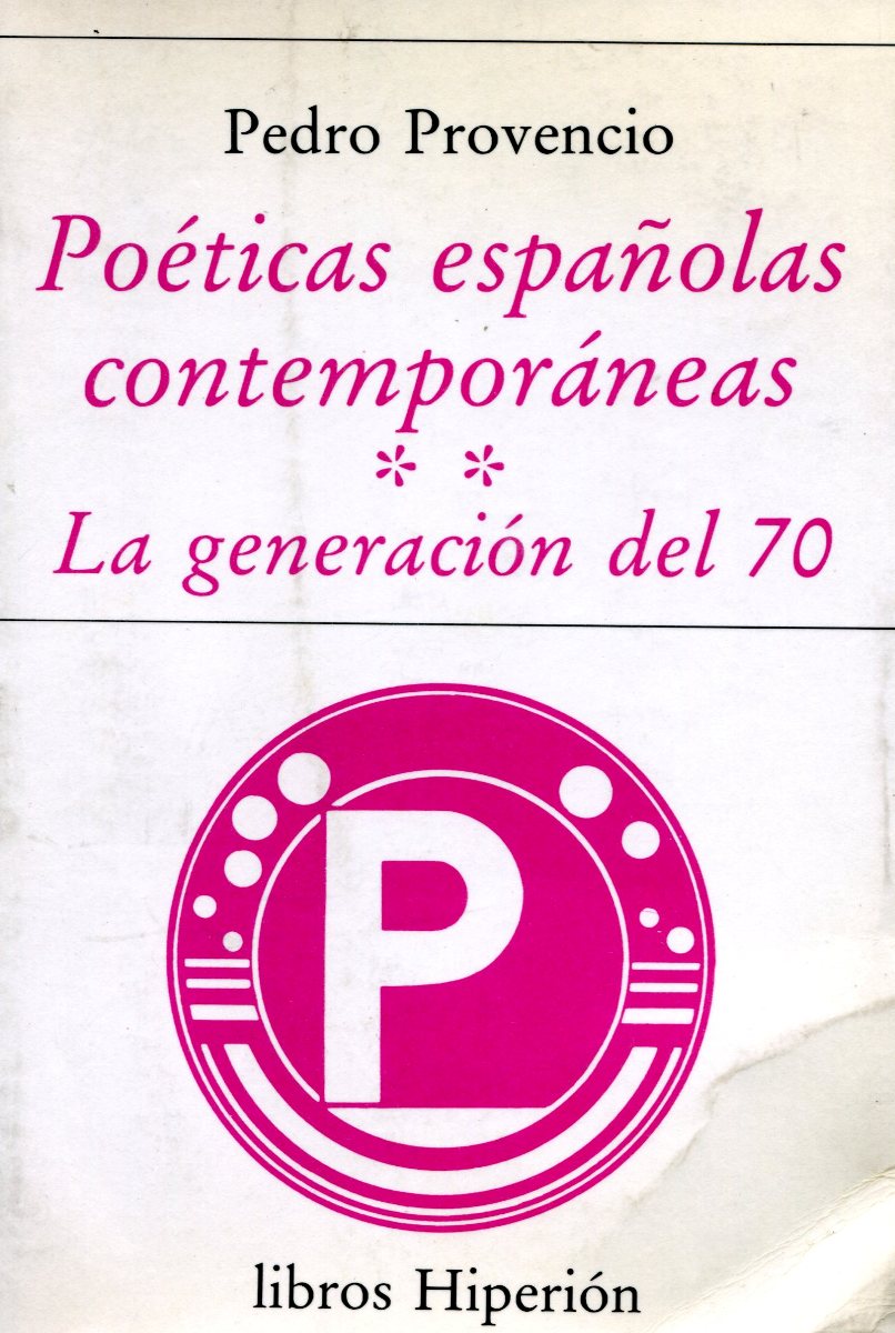 POETICAS ESPAOLAS CONTEMPORANEAS - LA GENERACION DEL 70