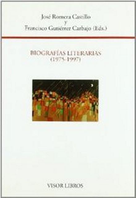 BIOGRAFIAS LITERARIAS ( 1975 - 1997 )