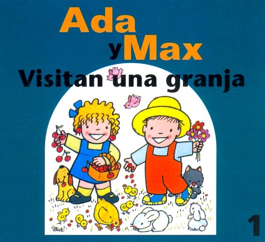 VISITAN UNA GRANJA ADA Y MAX