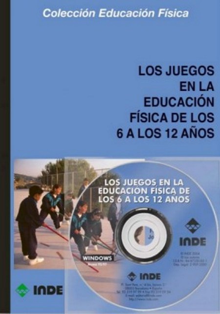 6 A LOS 12 AOS JUEGOS (C/C) EN LA EDUCACION FISICA