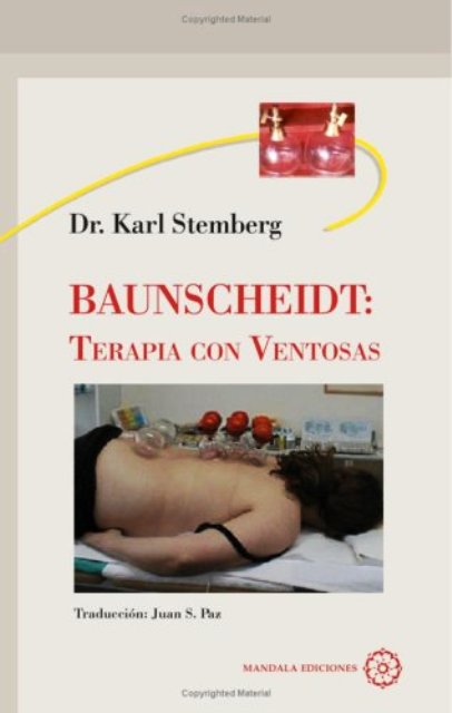 BAUNSCHEIDT : TERAPIA CON VENTOSAS