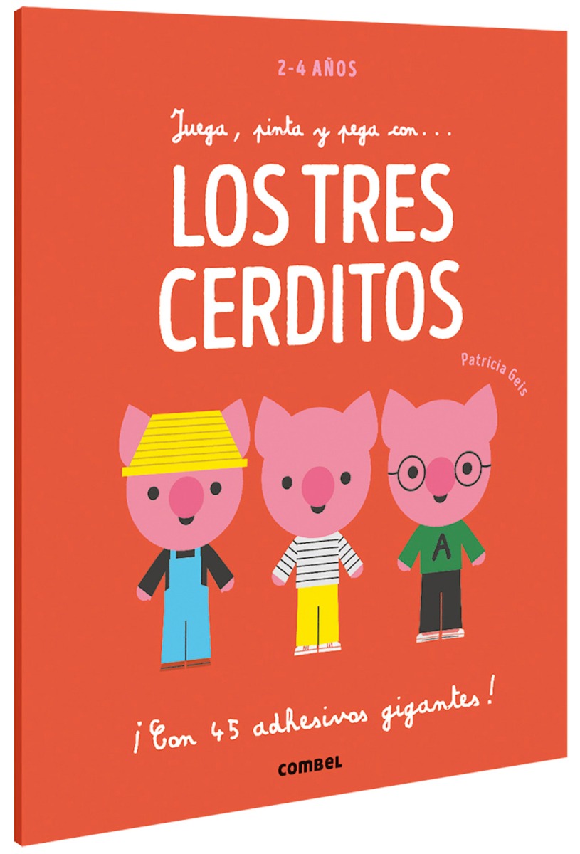 LOS TRES CERDITOS . JUEGA PINTA Y PEGA CON ... 