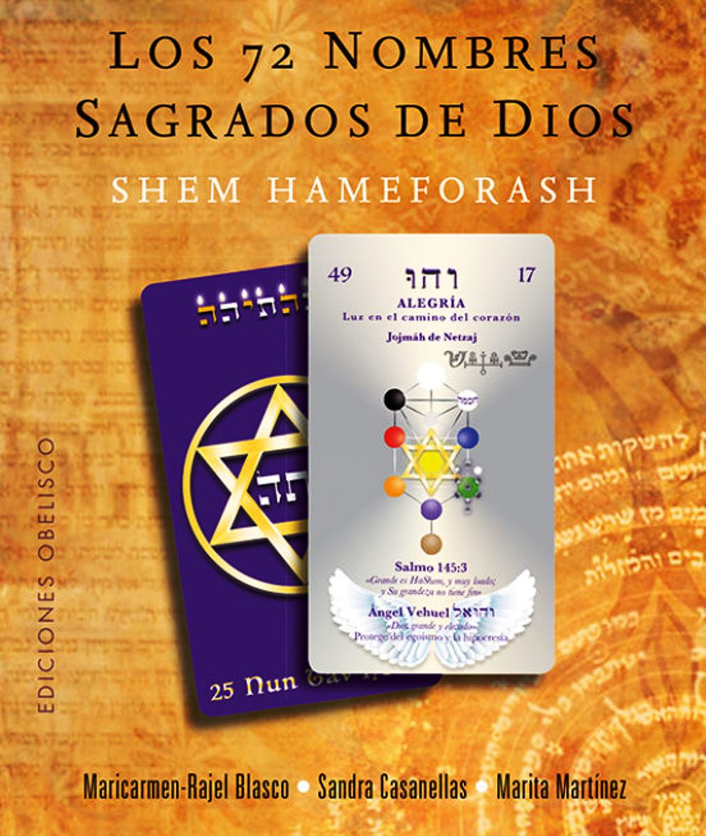 LOS 72 NOMBRES SAGRADOS DE DIOS (LIBRO + CARTAS) 