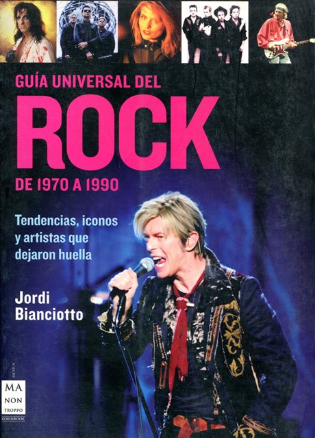 ROCK DE 1970 A 1990 , GUIA UNIVERSAL DEL