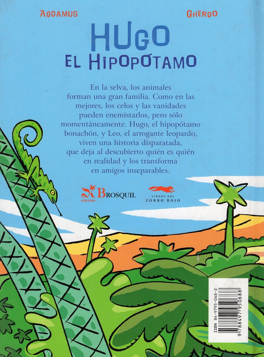 HUGO EL HIPOPOTAMO , CONFUSION EN LA SELVA (TD)